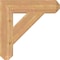 Ekena Millwork Traditional Craftsman Smooth Bracket, Western Red Cedar, 5 1/2"W x 26"D x 26"H BKT06X26X26TRA04SWR - alternate 2